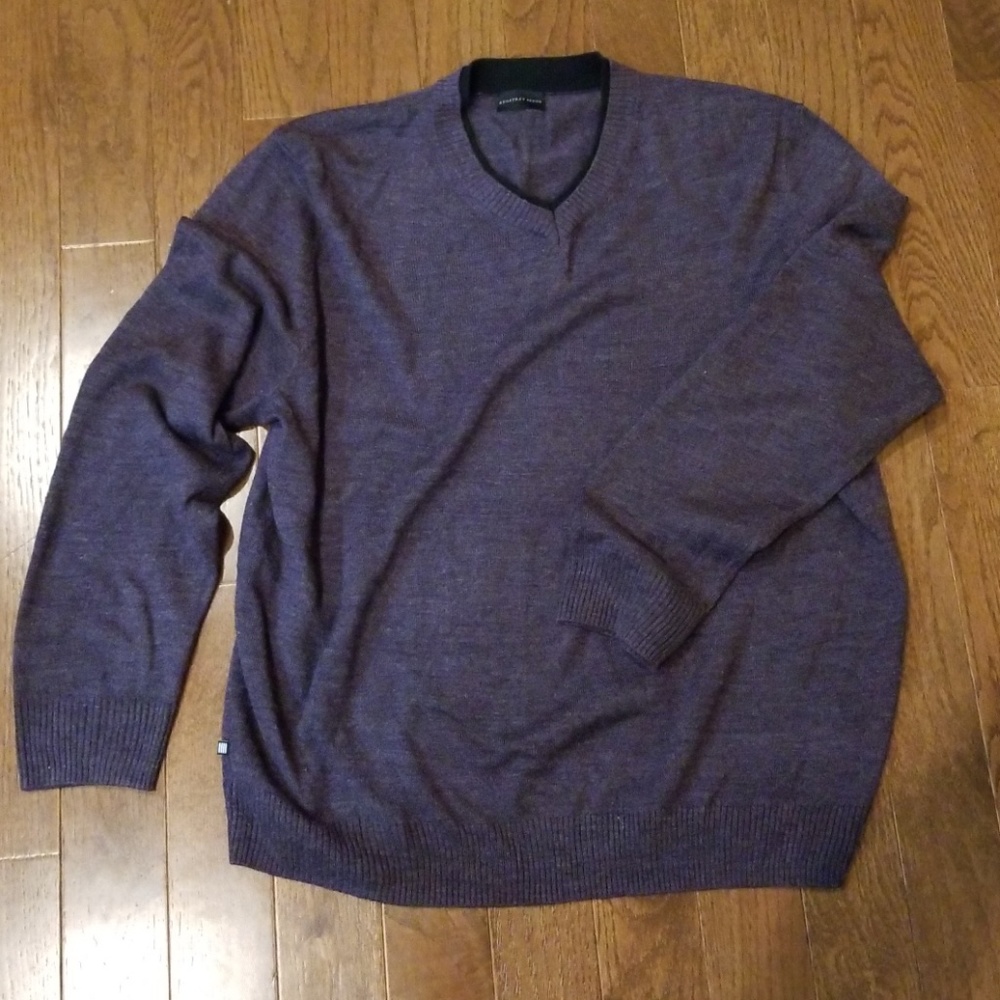 Double V-Neck Sweater